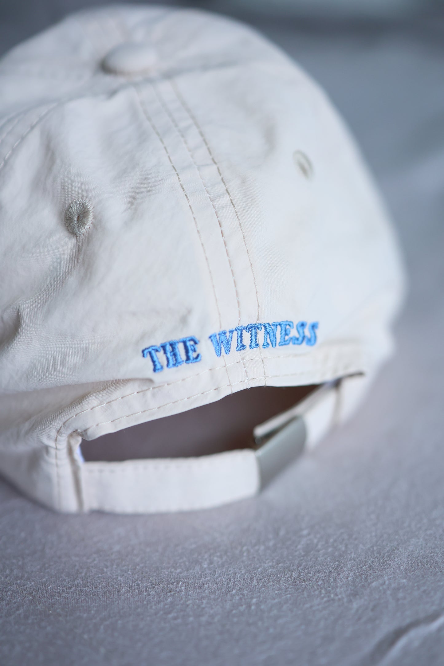 The Witness Beige Weightless Windbreaker Cap
