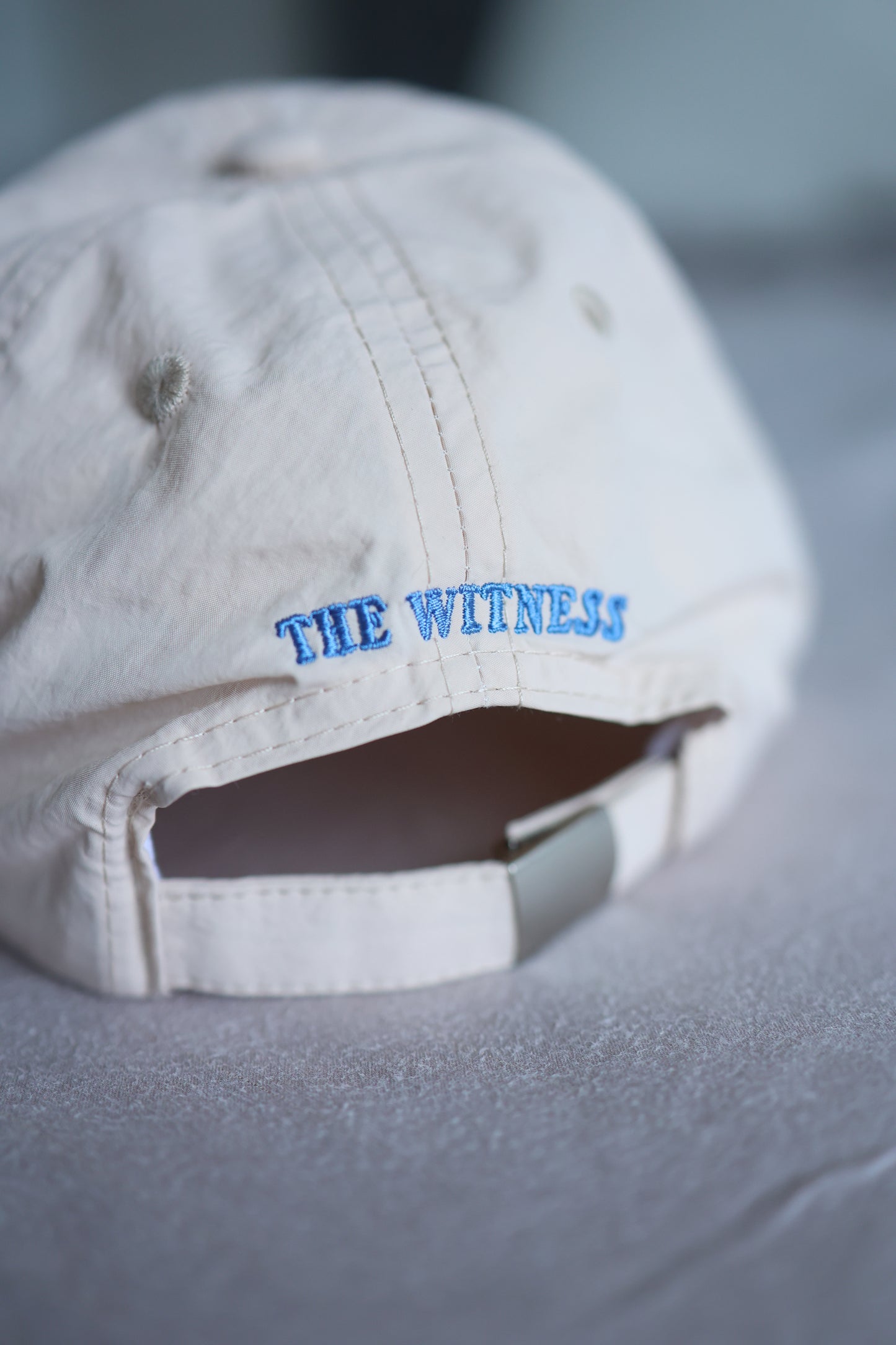 The Witness Beige Weightless Windbreaker Cap