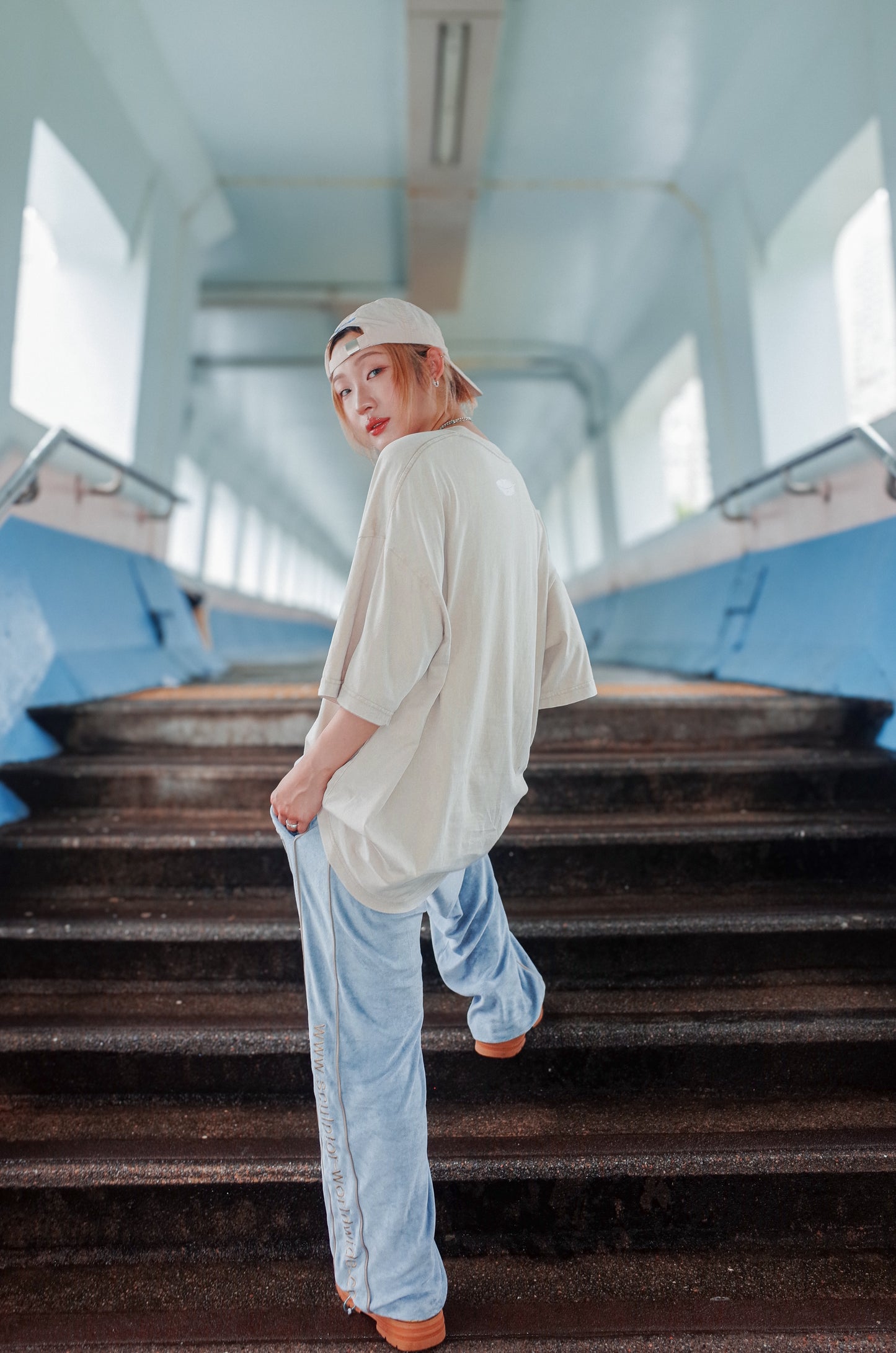 The Witness Beige Washed Tee