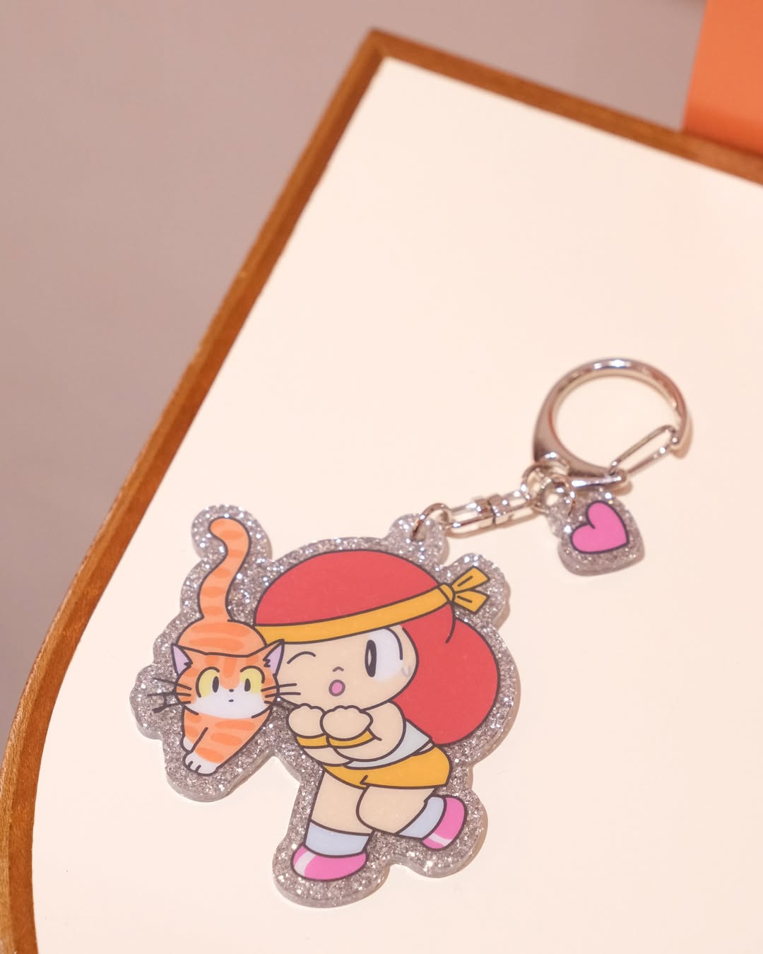 AH JENG's Coffee Club x MAMUANG Acrylic Keyring