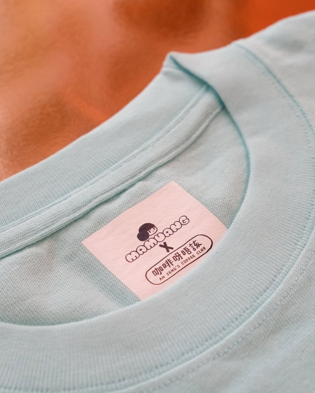 AH JENG's Coffee Club x MAMUANG Blue Tee