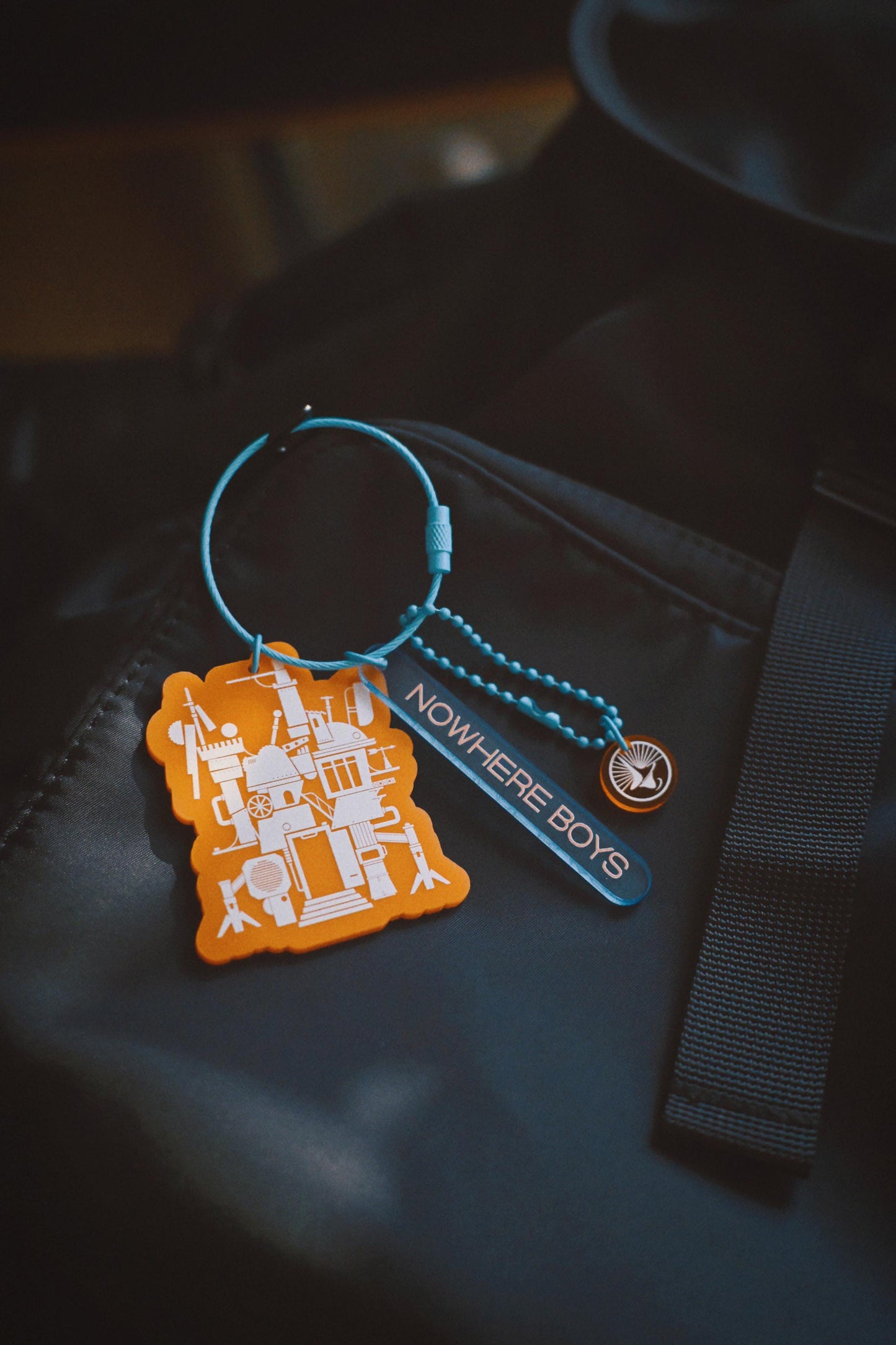 Nowhere Boys Moving Castle Keychain