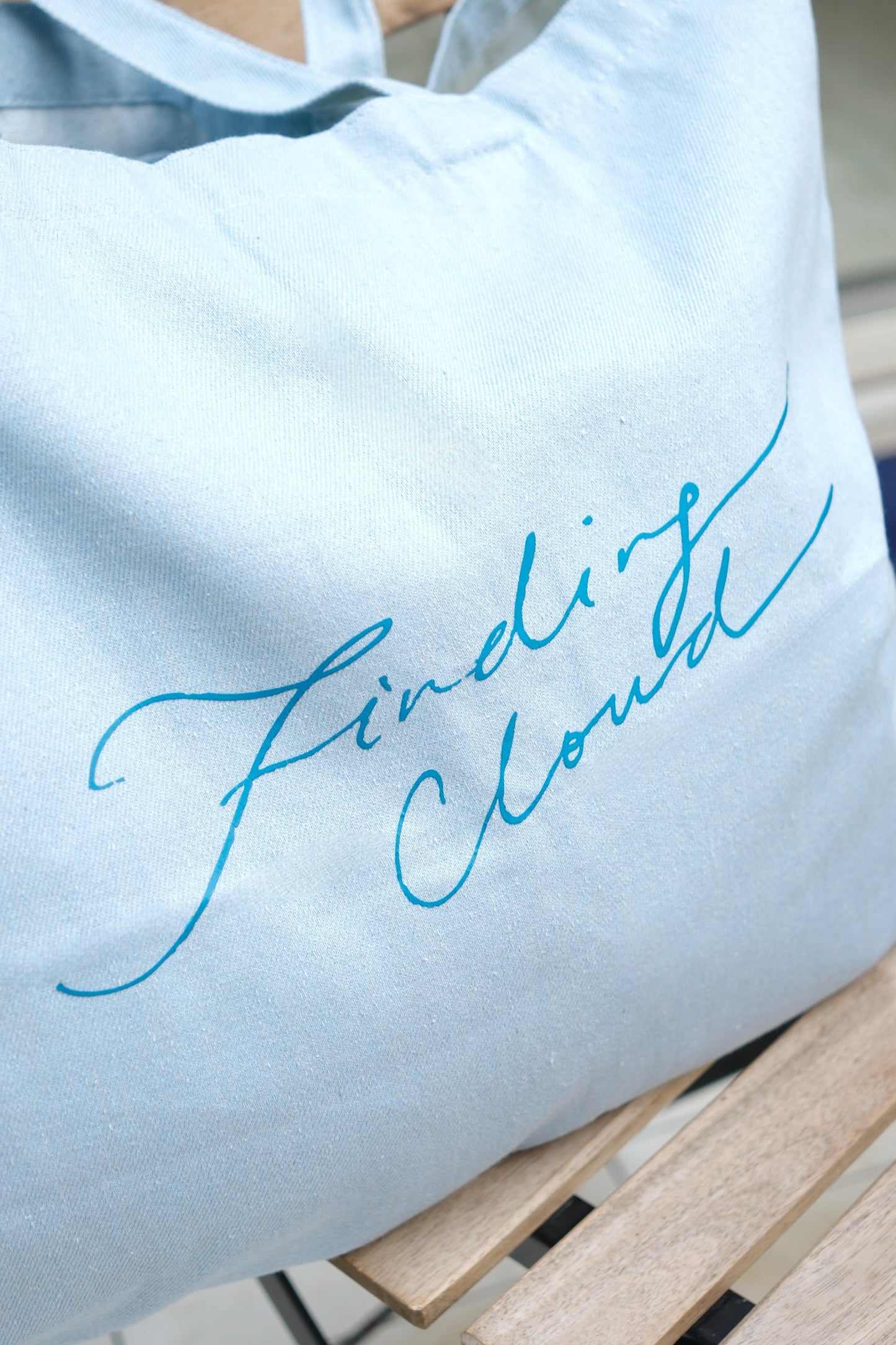 Finding Cloud Denim Bag