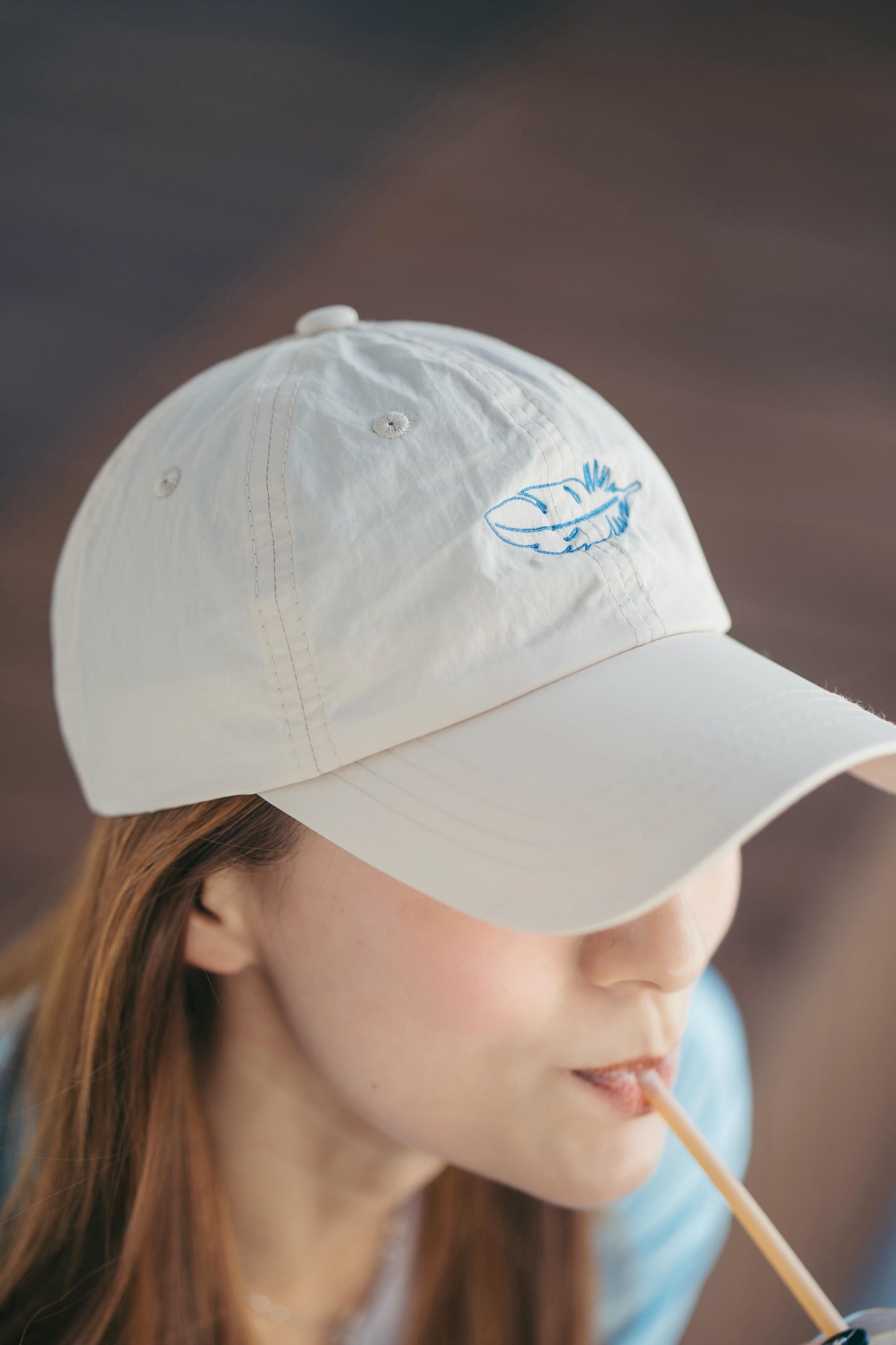 The Witness Beige Weightless Windbreaker Cap