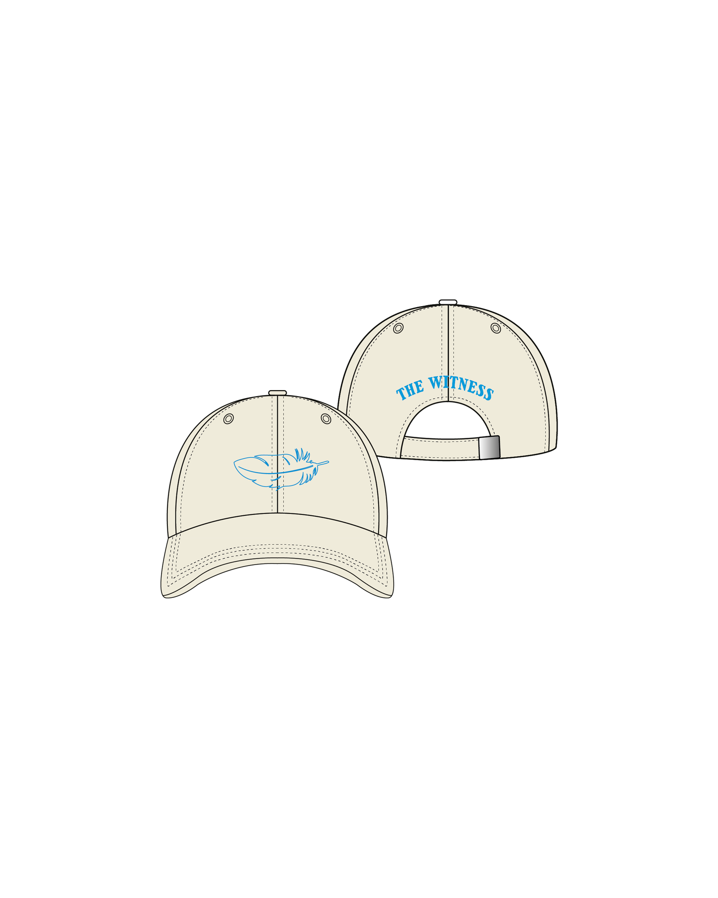 The Witness Beige Weightless Windbreaker Cap