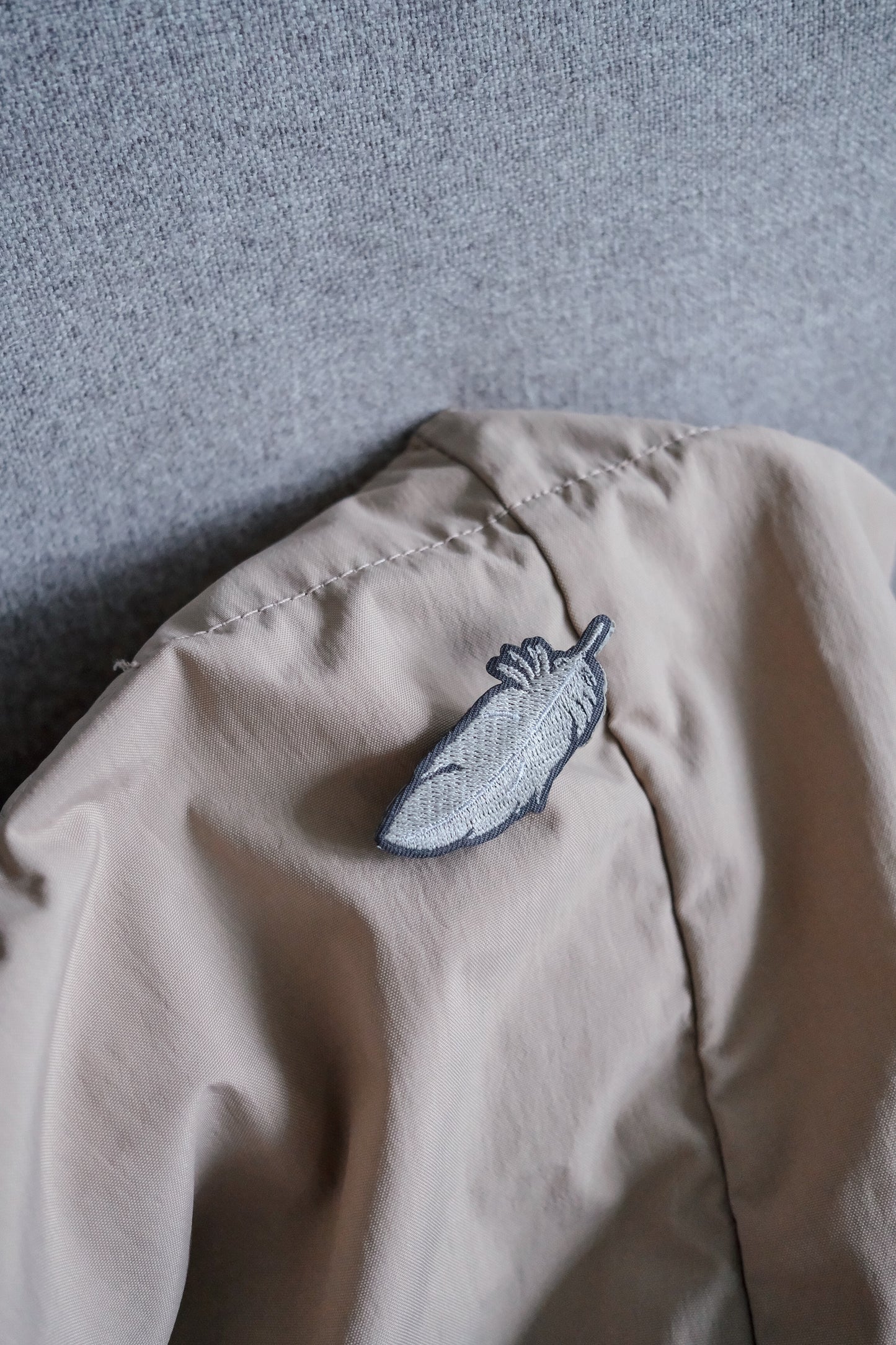 The Witness Feather Embroidery Pin