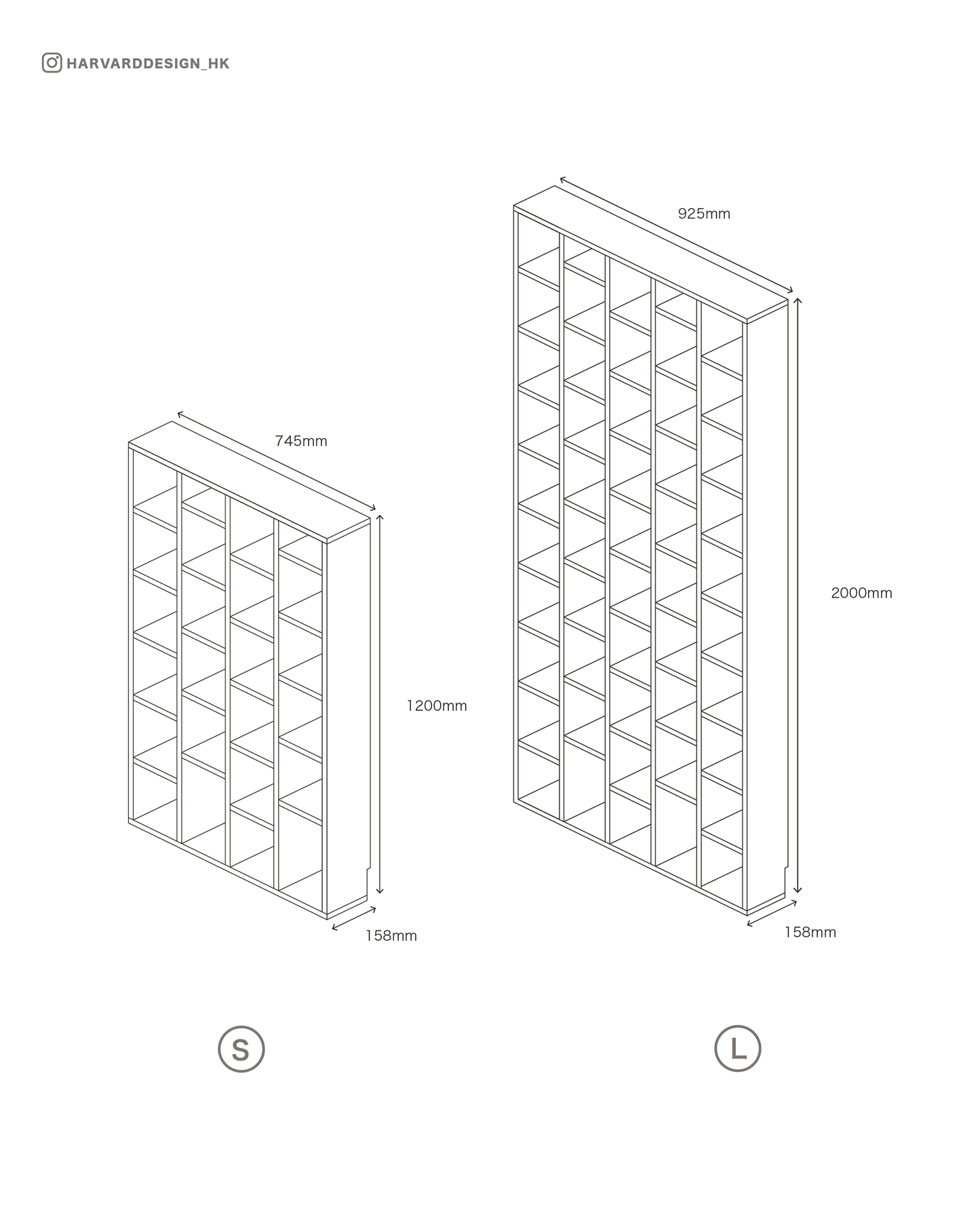 Plug & Pull Bottle Shelf