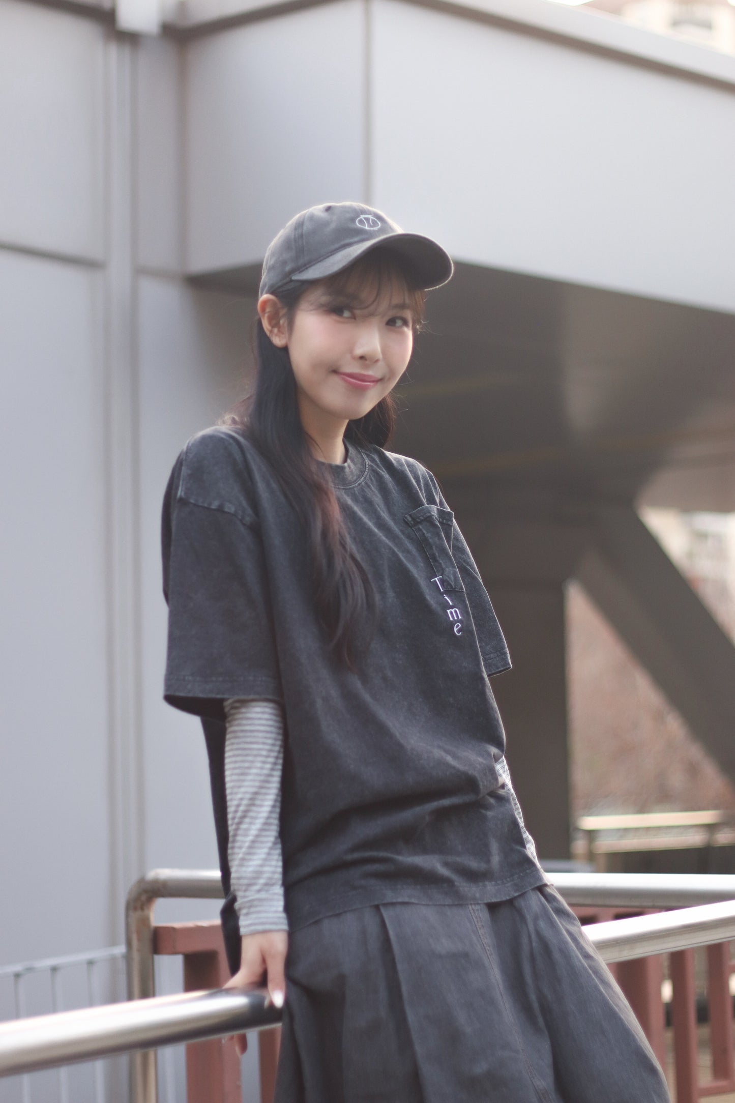 時的狀態短袖T恤 | Dirty Washed Tee