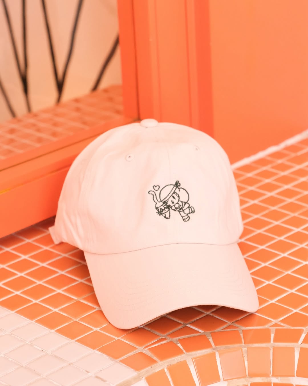 AH JENG's Coffee Club x MAMUANG Beige Cap