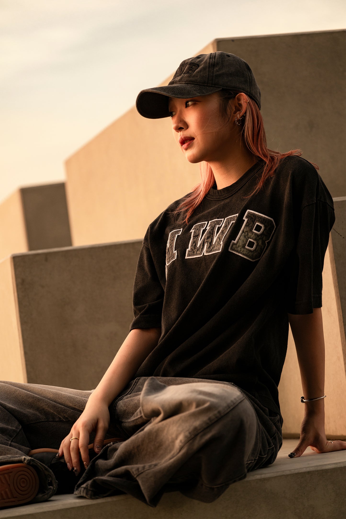 Nowhere Boys Dirty Wash Embroidery Cap