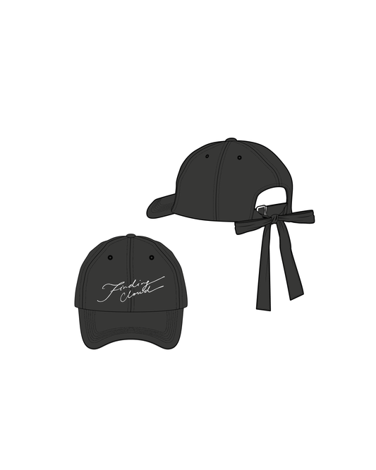 Finding Cloud Embroidery Cap