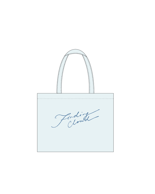Finding Cloud Denim Bag