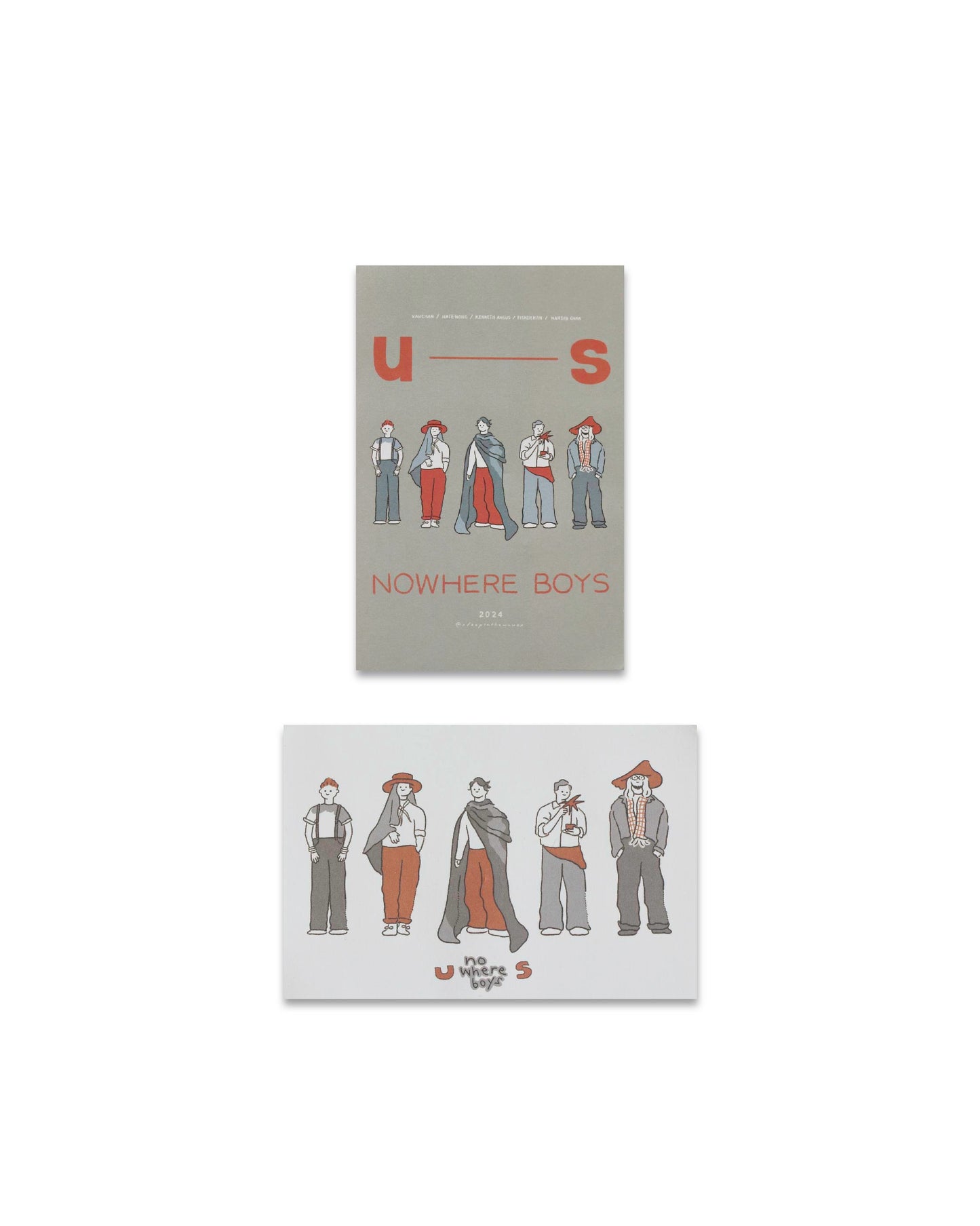 Nowhere Boys Postcard Set (set of 2)