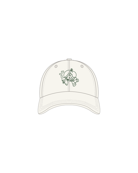 AH JENG's Coffee Club x MAMUANG Beige Cap